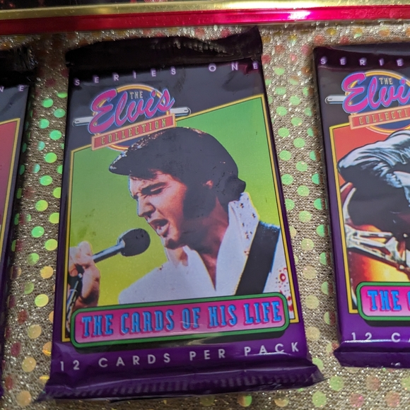 Elvis trading cards and tin - Picture 9 of 12